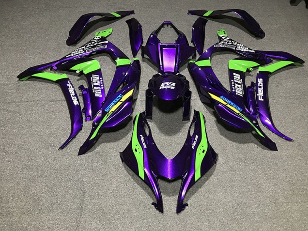 Pearl Purple Trickstar 2016-2019 Kawasaki ZX10R Motorcycle Fairing Pearl Purple Trickstar 2016-2019 Kawasaki ZX10R Motorcycle Fairing
