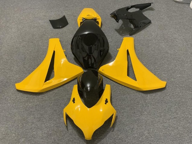 Pearl Yellow and Black 2008-2011 Honda CBR1000RR Motorcycle Fairing Pearl Yellow and Black 2008-2011 Honda CBR1000RR Motorcycle Fairing