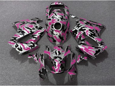 Pink Camo 2002-2012 Honda VFR800 Motorcycle Fairing