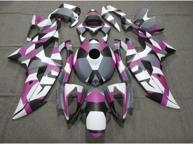 Pink Camo Plain 2008-2016 Yamaha R6 Motorcycle Fairing