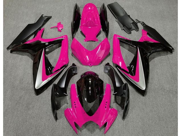 Pink OEM Style 2006-2007 Suzuki GSXR 600-750 Motorcycle Fairing Pink OEM Style 2006-2007 Suzuki GSXR 600-750 Motorcycle Fairing