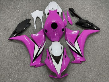 Pink with White 2012-2016 Honda CBR1000RR Motorcycle Fairing