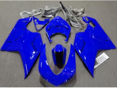 Plain Gloss Blue 2007-2014 Ducati Ducati 848 1098 1198 Motorcycle Fairing