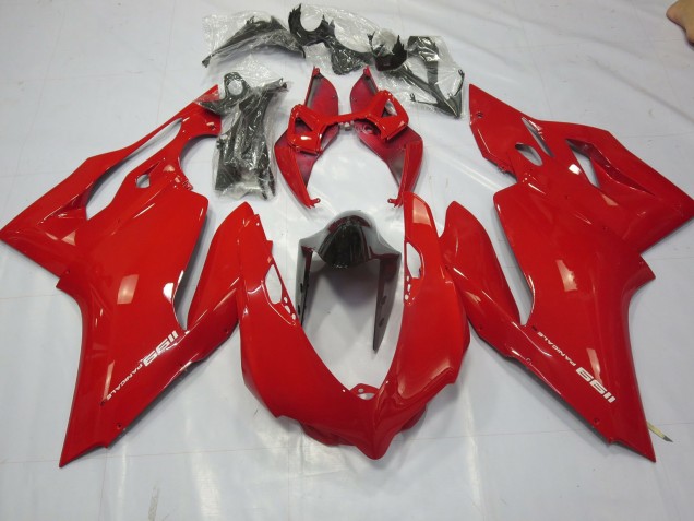 Plain Gloss Red 2011-2014 Ducati Ducati 1199 Motorcycle Fairing Plain Gloss Red 2011-2014 Ducati Ducati 1199 Motorcycle Fairing