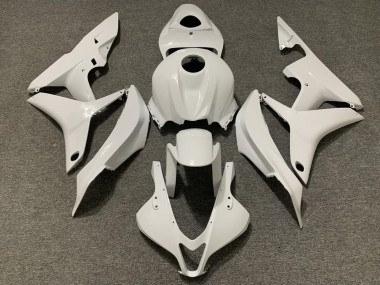 Plain Gloss White 2007-2008 Honda CBR600RR Motorcycle Fairing