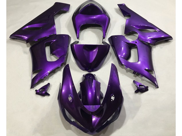 Purple 2005-2006 Kawasaki ZX6R Motorcycle Fairing Purple 2005-2006 Kawasaki ZX6R Motorcycle Fairing