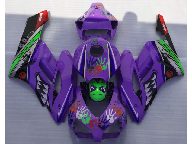 Purple Shark 2004-2005 Honda CBR1000RR Motorcycle Fairing Purple Shark 2004-2005 Honda CBR1000RR Motorcycle Fairing