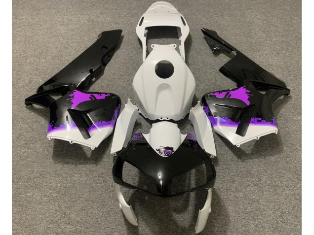 Purple Splatter 2003-2004 Honda CBR600RR Motorcycle Fairing Purple Splatter 2003-2004 Honda CBR600RR Motorcycle Fairing