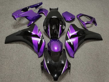 Purple and Black 2008-2011 Honda CBR1000RR Motorcycle Fairing