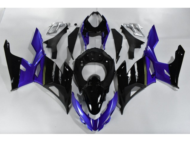 Purple and Black 2018-2023 Kawasaki Ninja 400 Motorcycle Fairing Purple and Black 2018-2023 Kawasaki Ninja 400 Motorcycle Fairing