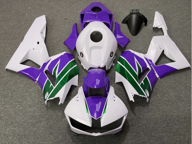 Purple and Green Gloss 2013-2023 Honda CBR600RR Motorcycle Fairing Purple and Green Gloss 2013-2023 Honda CBR600RR Motorcycle Fairing