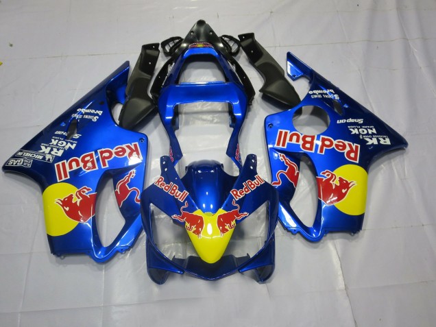 Red Bull Design 2001-2003 Honda CBR600 F4i Motorcycle Fairing Red Bull Design 2001-2003 Honda CBR600 F4i Motorcycle Fairing