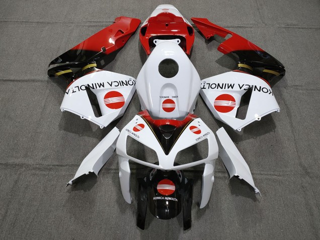 Red KM 2005-2006 Honda CBR600RR Motorcycle Fairing Red KM 2005-2006 Honda CBR600RR Motorcycle Fairing