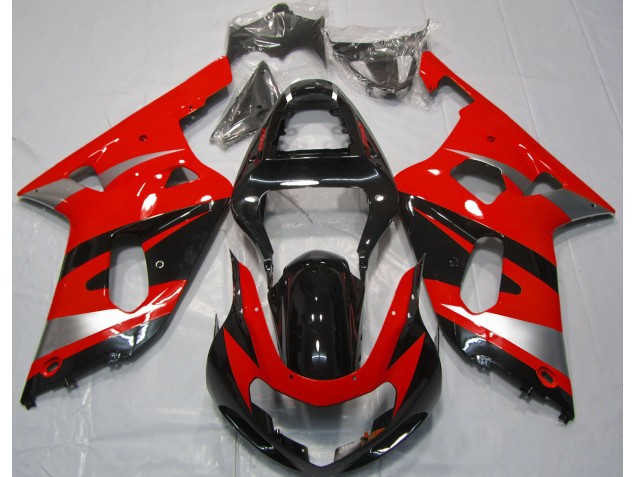 Red OEM Style 2001-2003 Suzuki GSXR 600-750 Motorcycle Fairing Red OEM Style 2001-2003 Suzuki GSXR 600-750 Motorcycle Fairing