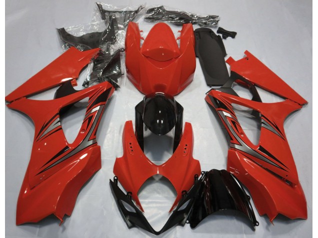 Red OEM Style 2007-2008 Suzuki GSXR 1000 Motorcycle Fairing Red OEM Style 2007-2008 Suzuki GSXR 1000 Motorcycle Fairing