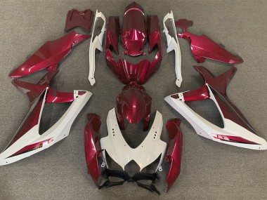 Red OEM Style 2008-2010 Suzuki GSXR 600-750 Motorcycle Fairing