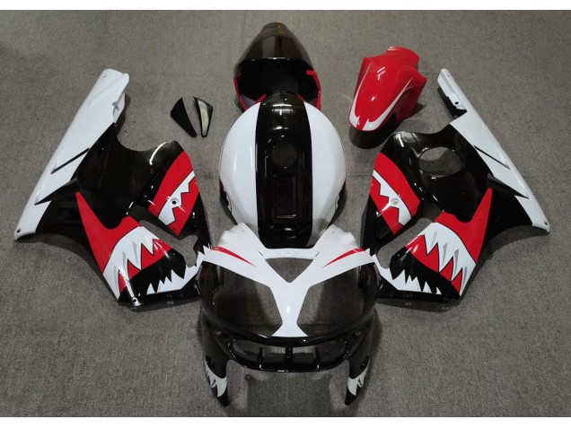 Red Shark 2002-2005 Kawasaki ZX12R Motorcycle Fairing Red Shark 2002-2005 Kawasaki ZX12R Motorcycle Fairing