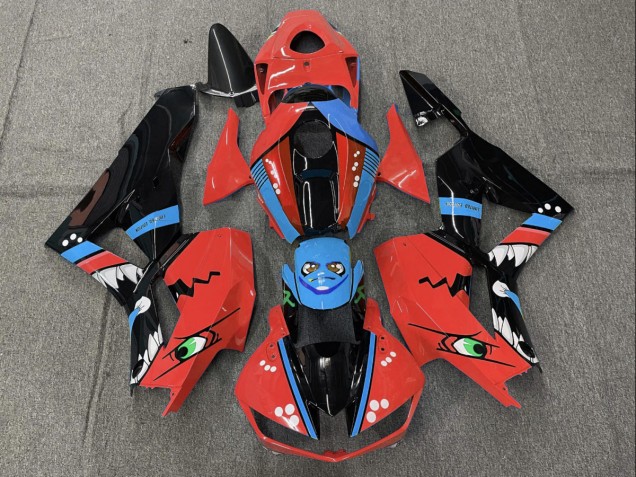 Red Shark 2013-2023 Honda CBR600RR Motorcycle Fairing Red Shark 2013-2023 Honda CBR600RR Motorcycle Fairing