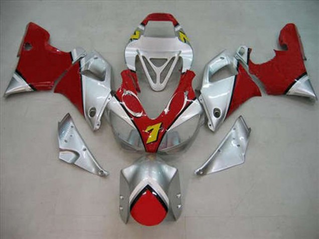 Red Silver 1998-1999 Yamaha R1 Motorcycle Fairing Red Silver 1998-1999 Yamaha R1 Motorcycle Fairing