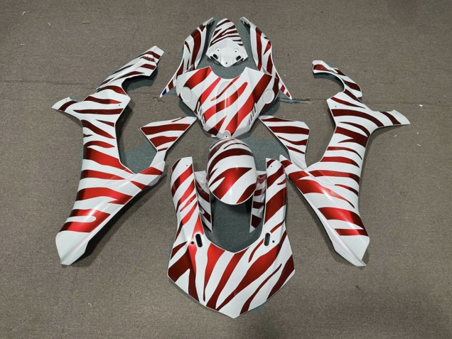 Red Zebra 2015-2019 Yamaha R1 Motorcycle Fairing Red Zebra 2015-2019 Yamaha R1 Motorcycle Fairing