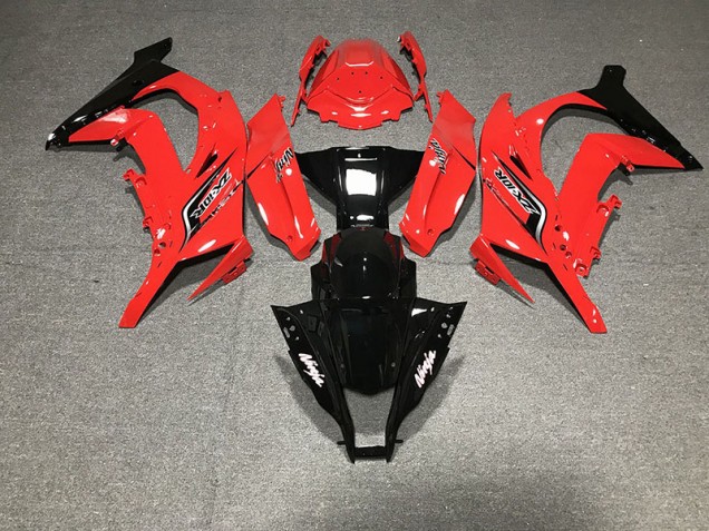 Red and Black 2011-2015 Kawasaki ZX10R Motorcycle Fairing Red and Black 2011-2015 Kawasaki ZX10R Motorcycle Fairing