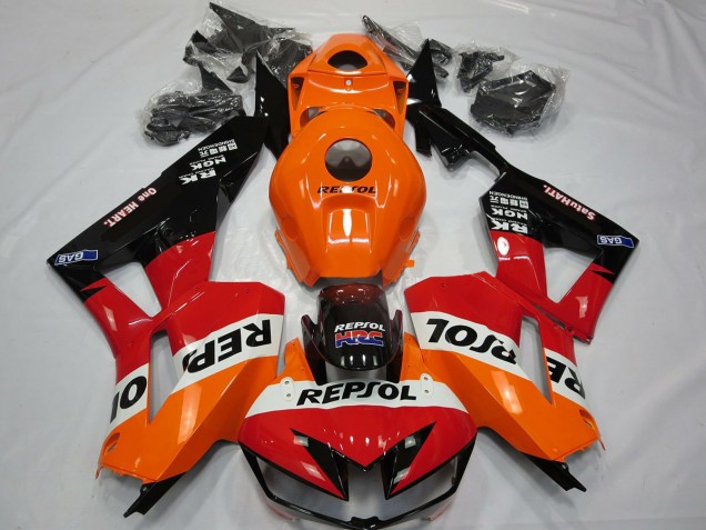 Repsol 2013-2023 Honda CBR600RR Motorcycle Fairing Repsol 2013-2023 Honda CBR600RR Motorcycle Fairing
