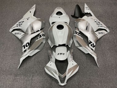 Silver Repsol 2009-2012 Honda CBR600RR Motorcycle Fairing