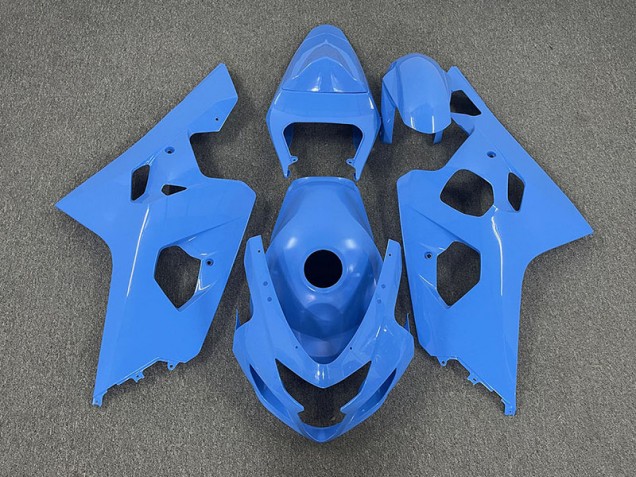 Sky Blue 2004-2005 Suzuki GSXR 600-750 Motorcycle Fairing Sky Blue 2004-2005 Suzuki GSXR 600-750 Motorcycle Fairing