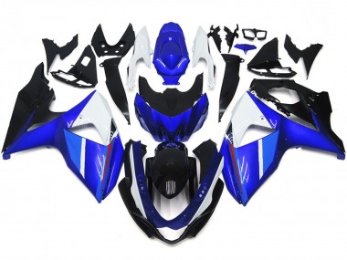 Solid Gloss Black Blue White 2009-2016 Suzuki GSXR 1000 Motorcycle Fairing
