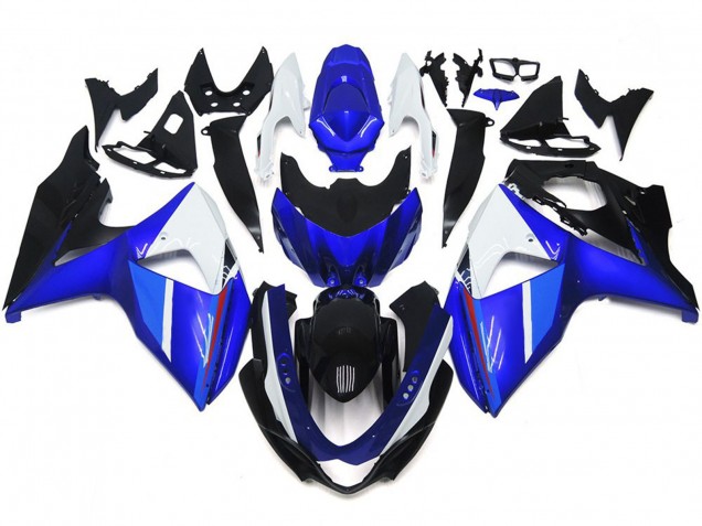 Solid Gloss Black Blue White 2009-2016 Suzuki GSXR 1000 Motorcycle Fairing Solid Gloss Black Blue White 2009-2016 Suzuki GSXR 1000 Motorcycle Fairing