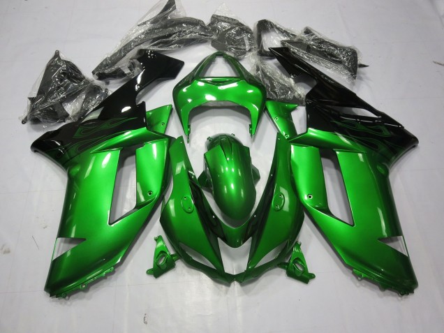 Special Green 2007-2008 Kawasaki ZX6R Motorcycle Fairing Special Green 2007-2008 Kawasaki ZX6R Motorcycle Fairing