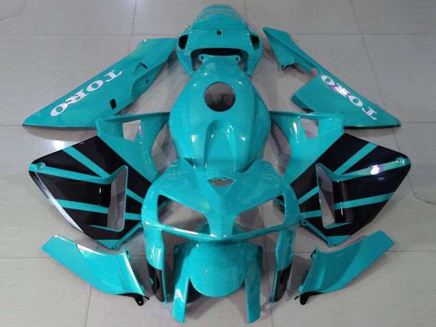 Teal OEM Style 2005-2006 Honda CBR600RR Motorcycle Fairing Teal OEM Style 2005-2006 Honda CBR600RR Motorcycle Fairing