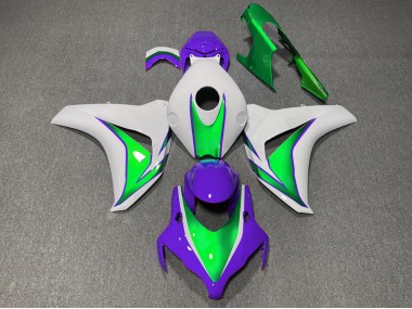 The Joker Green and Purple Gloss 2008-2011 Honda CBR1000RR Motorcycle Fairing