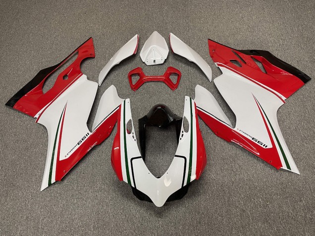 Tri Color 2011-2014 Ducati Ducati 1199 Motorcycle Fairing Tri Color 2011-2014 Ducati Ducati 1199 Motorcycle Fairing