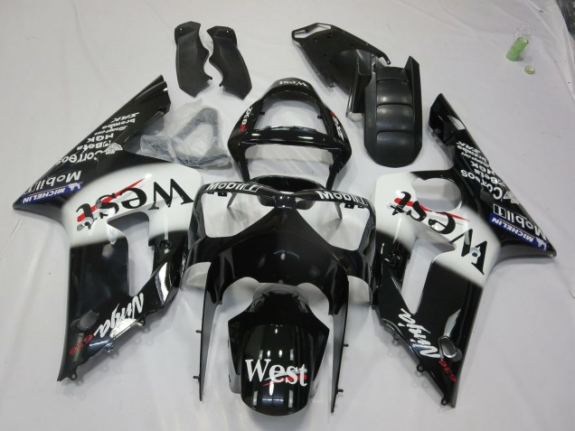 West 2003-2004 Kawasaki ZX6R Motorcycle Fairing West 2003-2004 Kawasaki ZX6R Motorcycle Fairing