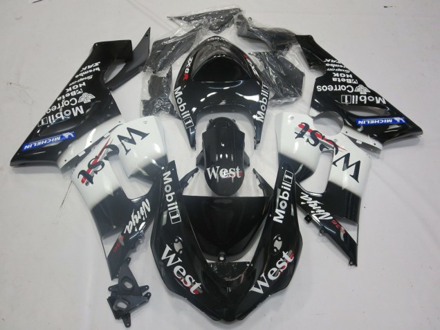 West 2005-2006 Kawasaki ZX6R Motorcycle Fairing West 2005-2006 Kawasaki ZX6R Motorcycle Fairing