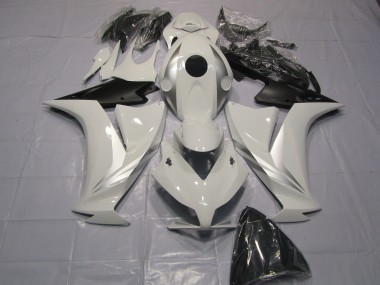 White and Silver 2012-2016 Honda CBR1000RR Motorcycle Fairing