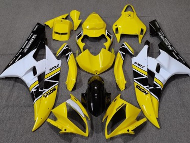 Yellow OEM Style 2006-2007 Yamaha R6 Motorcycle Fairing